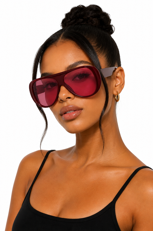 Burgundy Aviators
