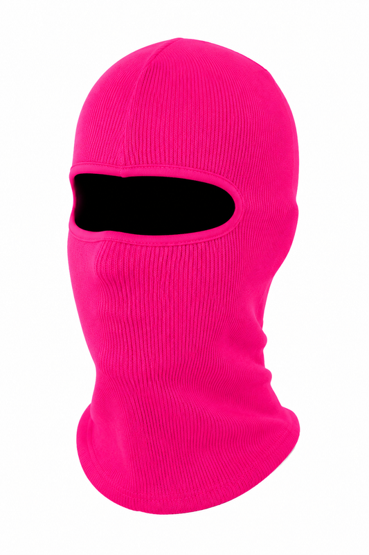 Hot Pink Road Ready Ski Mask